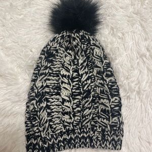 Puff ball beanie